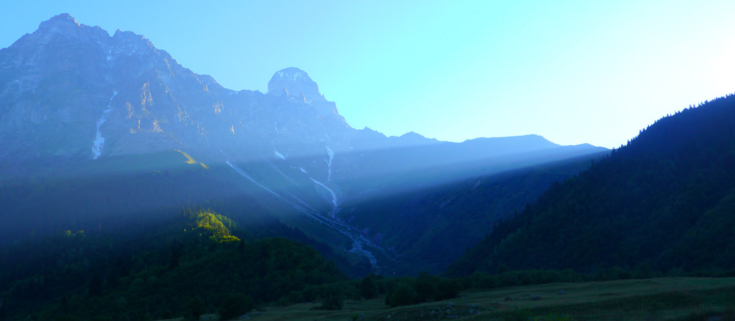 Sonne-Georgien